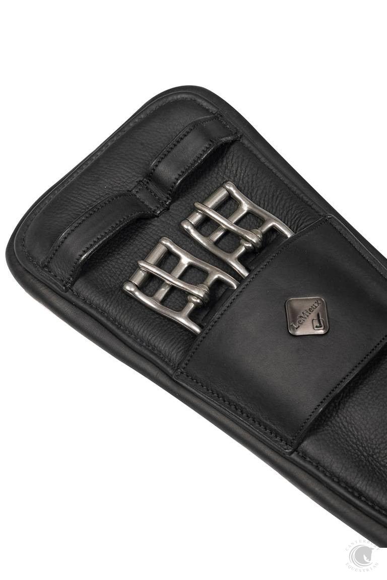LeMieux Gel-Tek Anatomic Dressage Girth Black