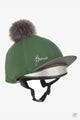 LeMieux Pom Hat Silk Hunter Green