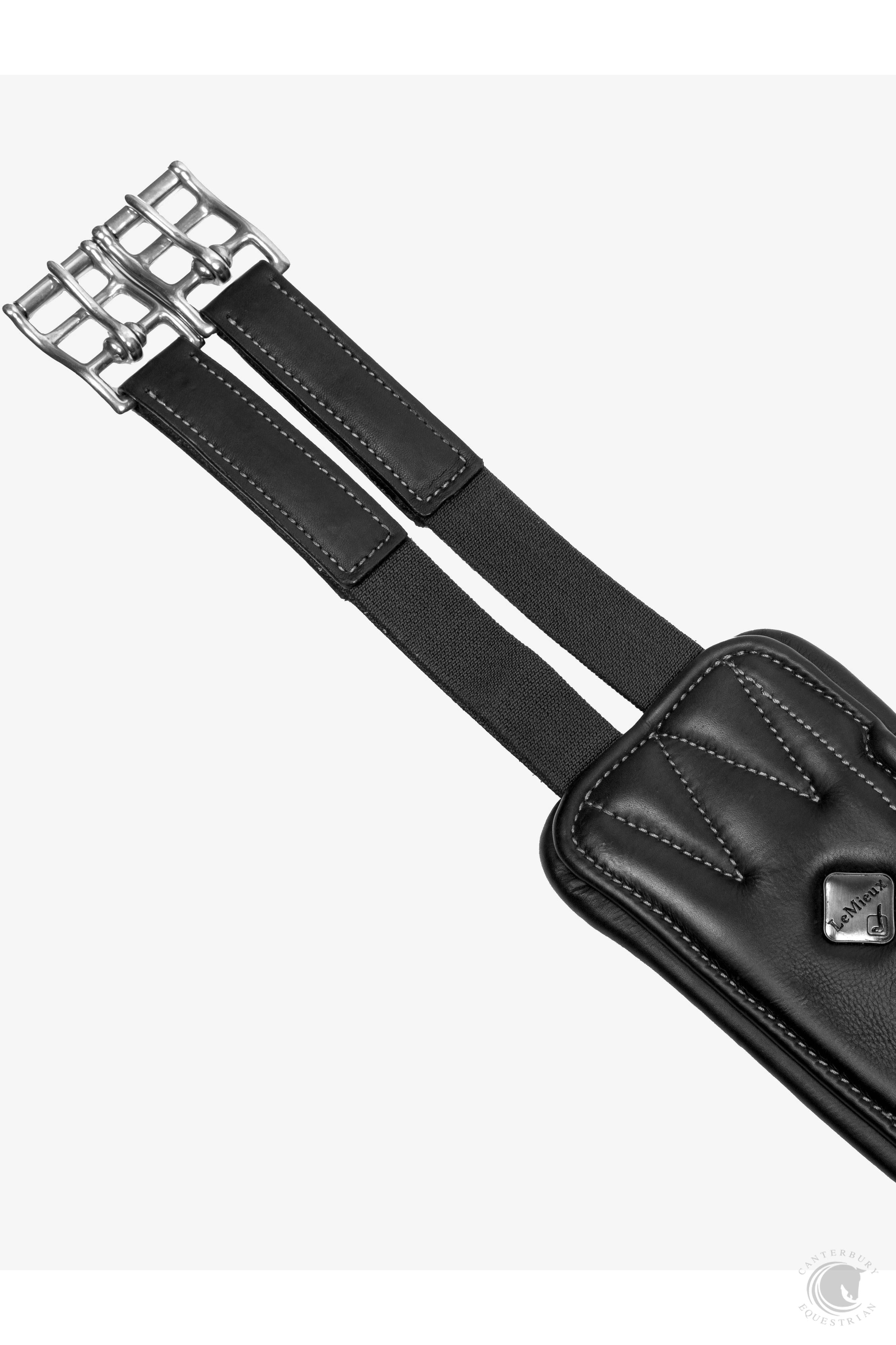 LeMieux Gel-Tek Anatomic Jumping Girth Black