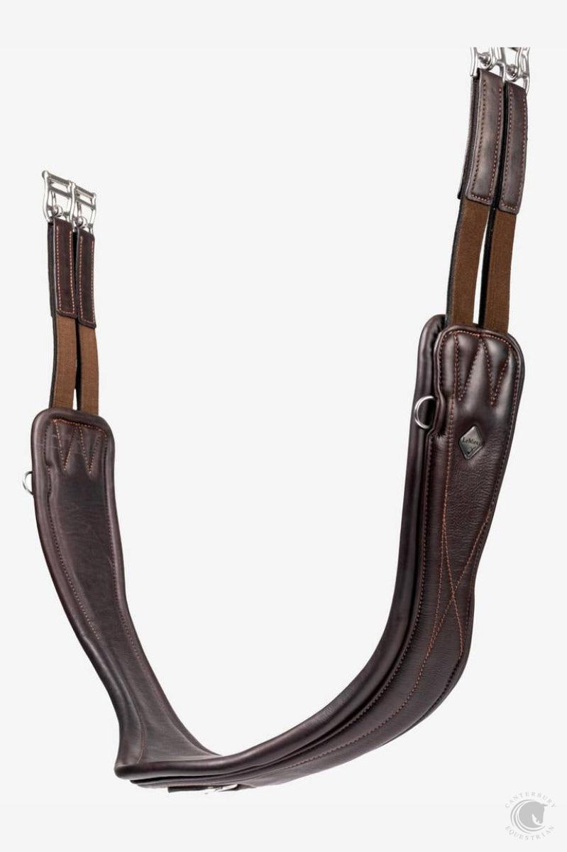 LeMieux Gel-Tek Anatomic Jumping Girth Brown