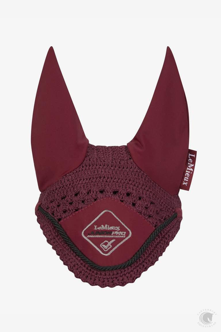 LeMieux Junior Pro Fly Hood Burgundy