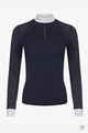 LeMieux Olivia Long Sleeve Show Shirt Navy