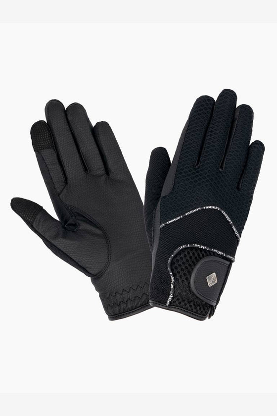 LeMieux 3D Mesh Riding Gloves Black
