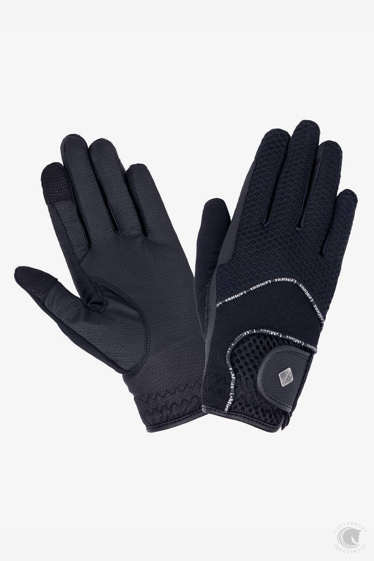 LeMieux 3D Mesh Riding Gloves Navy