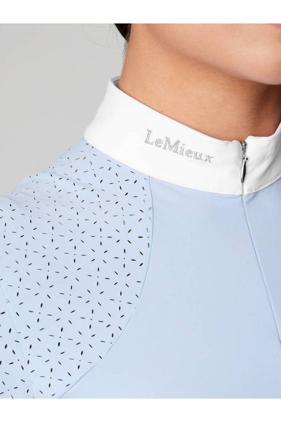 LeMieux Olivia Short Sleeve Show Shirt Mist