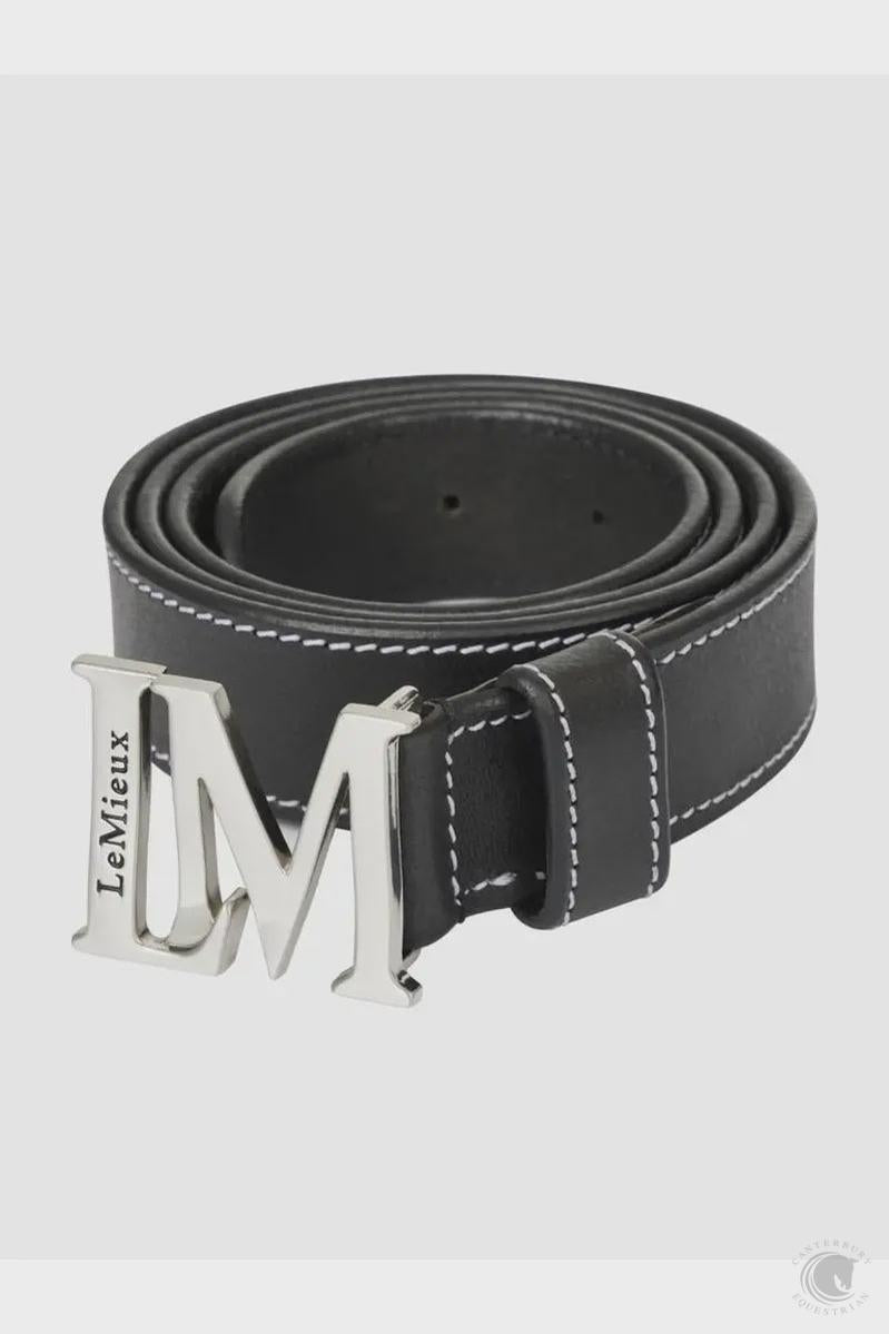 LeMieux Monogram Belt Black
