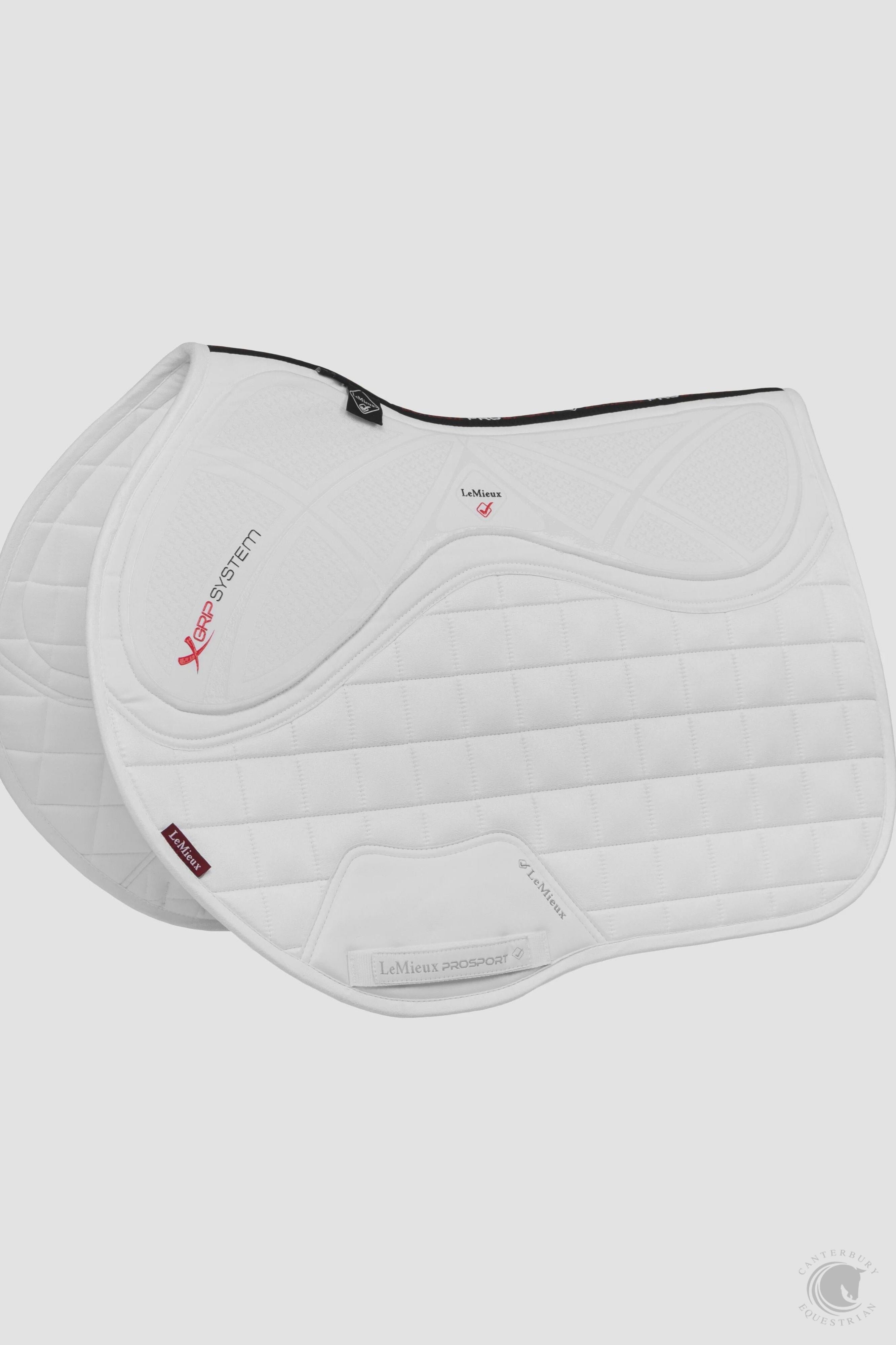 LeMieux X-Grip Silicone EuroJump Square White