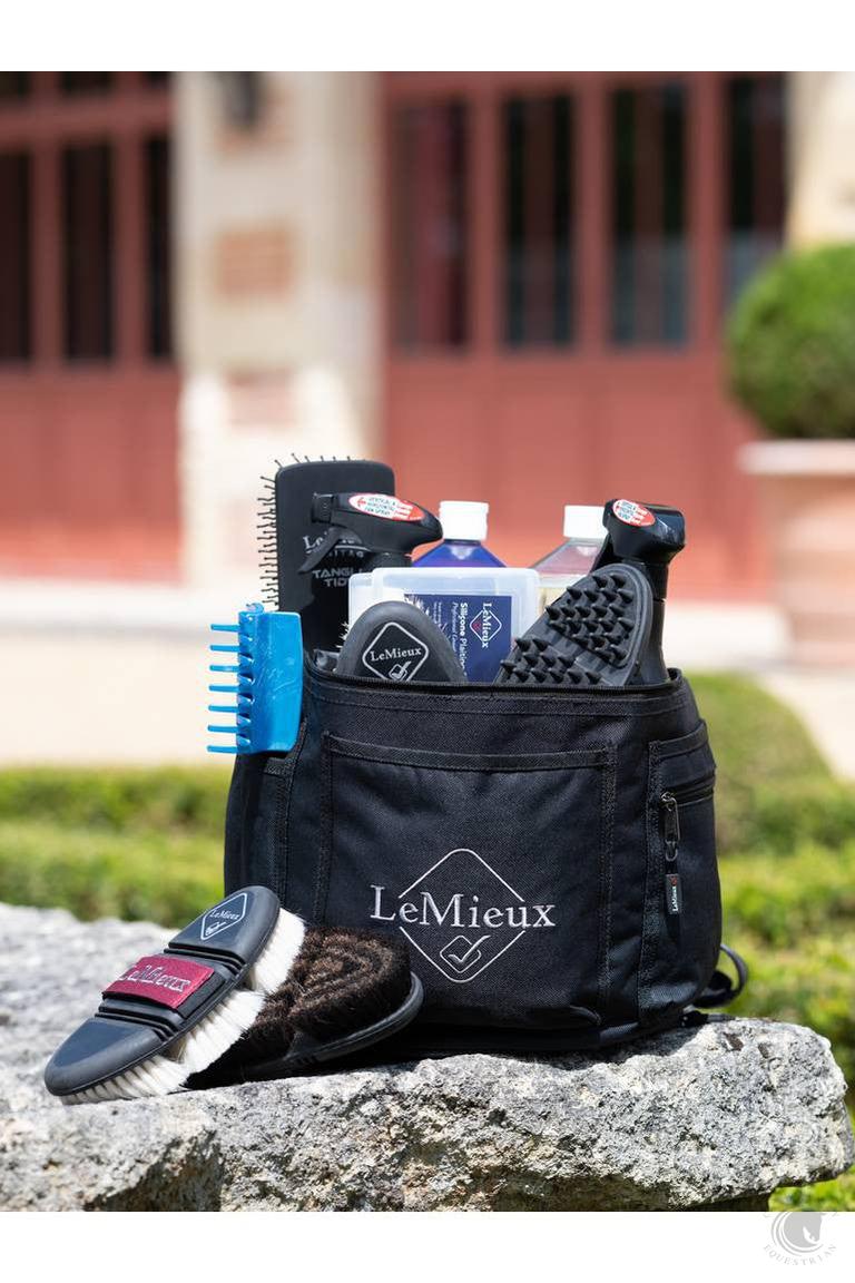 LeMieux Elite Circular Grooming Tote Black