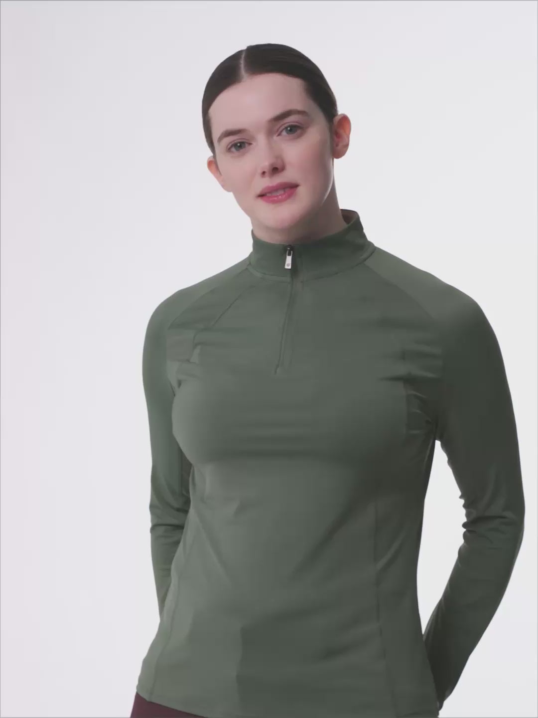 LeMieux Halle Lightweight Base Layer Rosemary
