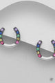 ELITE EQUESTRIAN RAINBOW EARRINGS