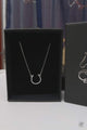 Elite Equestrian Classic Horseshoe Necklace