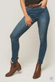 Ringers Western Sammy Womens High Rise Skinny Jeans - Vintage Blue Wash