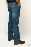 Ringers Western Sturt Men's Relaxed Leg Jeans Mid Blue