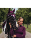Equestrian Stockholm Purple White Edge Ears