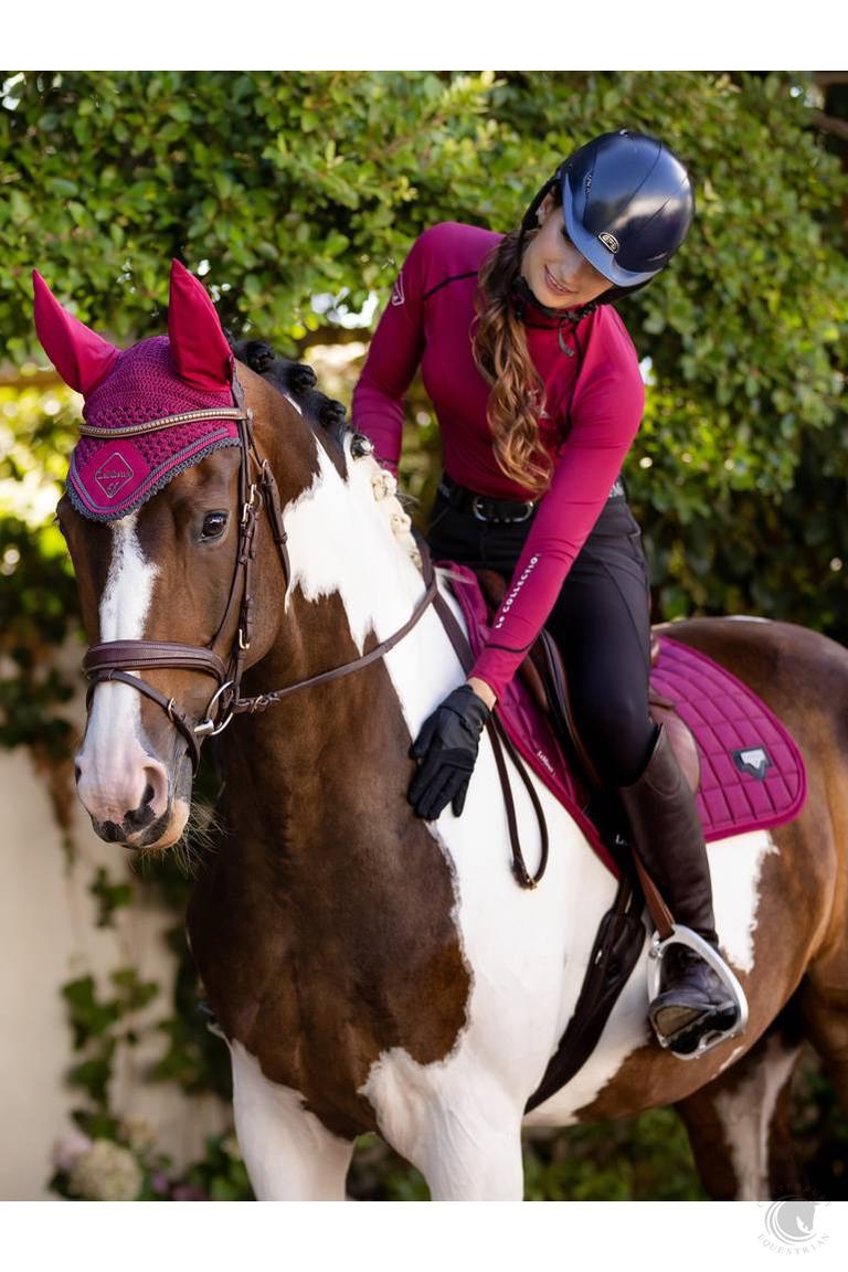 LeMieux Classic Fly Hood Mulberry