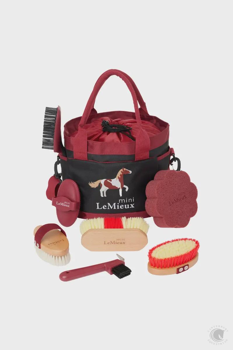 LeMieux Mini Grooming Set Red