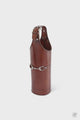 Premium Genuine Leather Bit Single Wine Bottle Carrier
