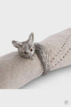 Pewter Fox Napkin Ring