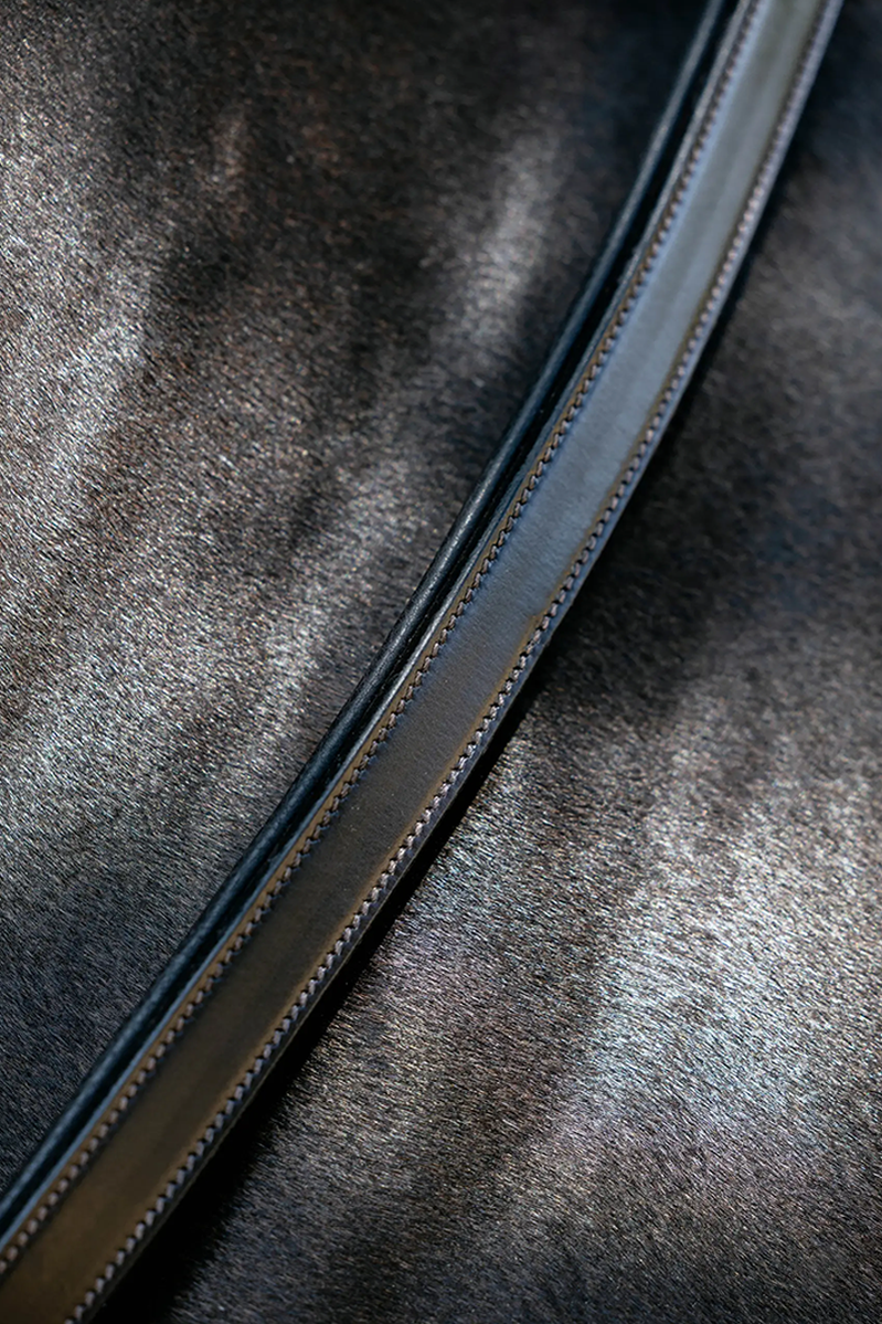 LeMieux Leather Neck Strap Brown