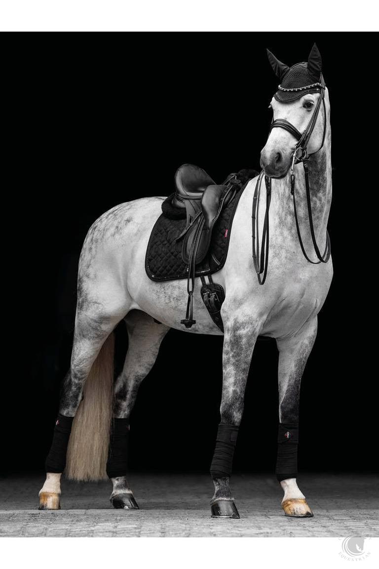 LeMieux Crystal Suede Dressage Square Black