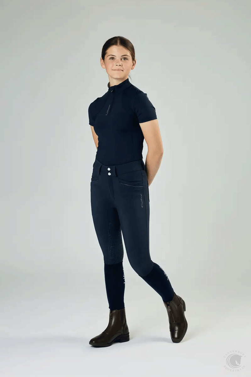 LeMieux Junior Zip Paddock Boot Brown