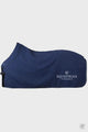 Equestrian Stockholm Wool Blanket Modern Tech Navy