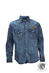 Yellowstone Dutton Ranch Denim Jacket Blue