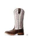 Ariat Women's Vaquera Western Boot Mustang Brown/Crackled White