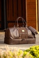 LeMieux Luggage PU Leather Duffle Bag
