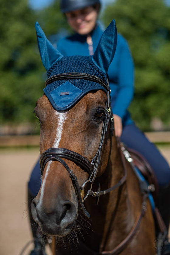 Equestrian Stockholm Ear net  Monaco Blue No Boundaries