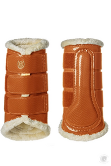  Equestrian Stockholm Brushing Boots Bronze Gold