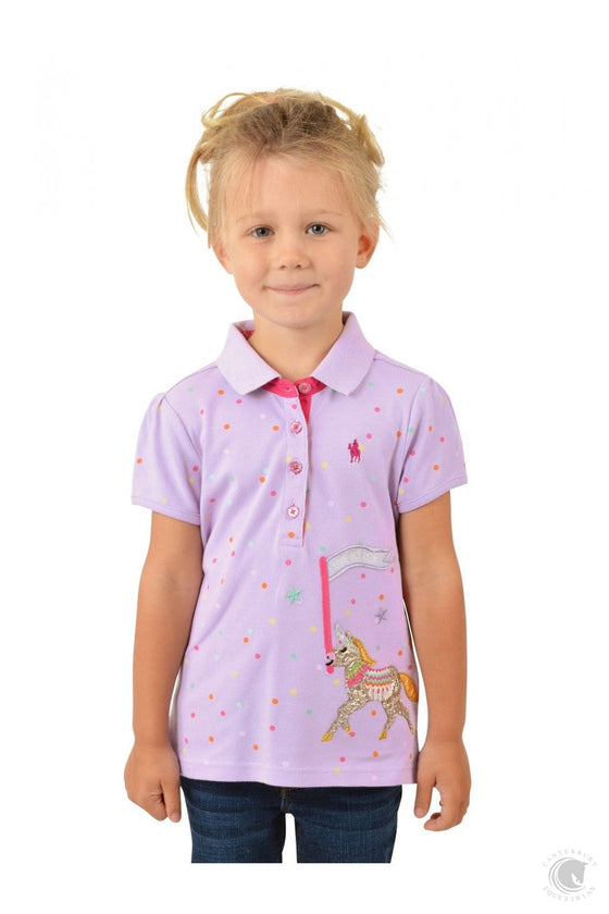 Thomas Cook Girls Lulu Polo Shirt - Orchid