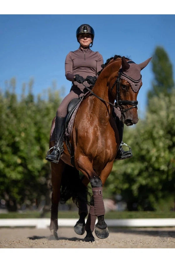 Equestrian Stockholm Ears - Amaranth