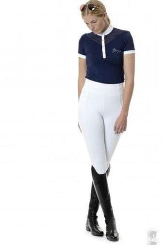 LeMieux Activewear Pull On Summer Breech White