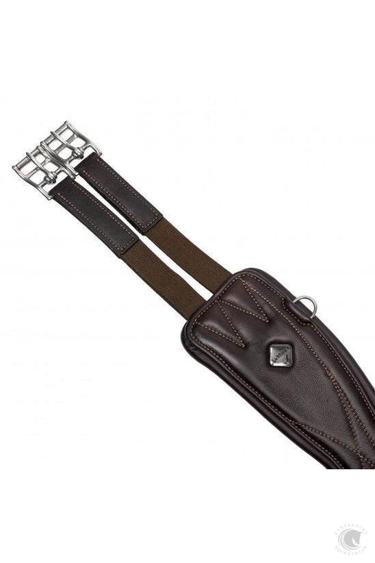 LeMieux Gel-Tek Anatomic Jumping Girth Brown