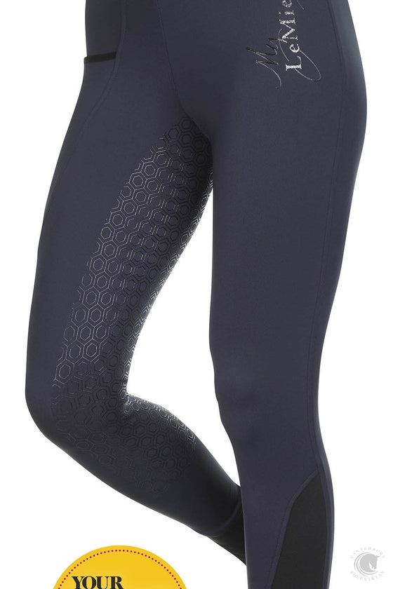 LeMieux ActiveWear Seamless Pull Ons Navy