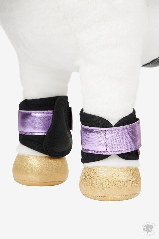 LeMieux Toy Pony Grafter Boots Shimmer Purple