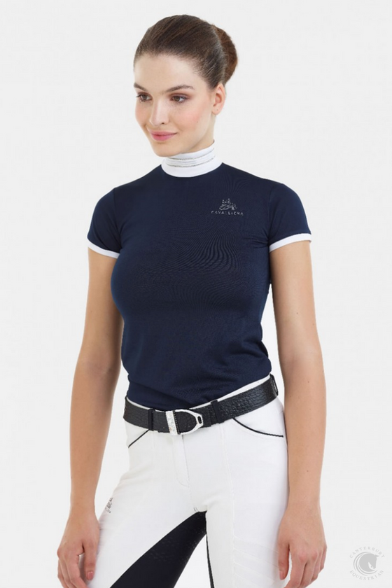 Cavalliera Tiara Technical short sleeve show shirt -Navy or White
