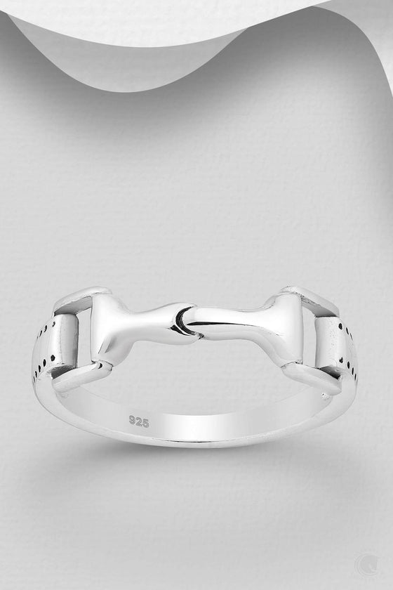 Elite Equestrian Stitched Snaffle Ring
