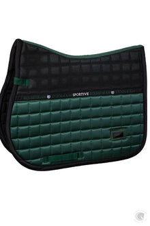  Equestrian Stockholm Sportive Sycamore Green Jump Saddle Pad Full