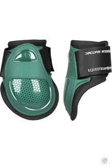  Equestrian Stockholm Anatomic Sycamore Green Fetlock Boots