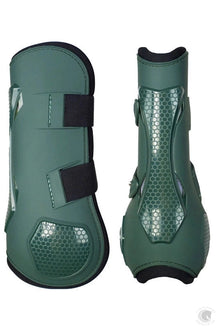  Equestrian Stockholm Anatomic Sycamore Green Open Front Boots